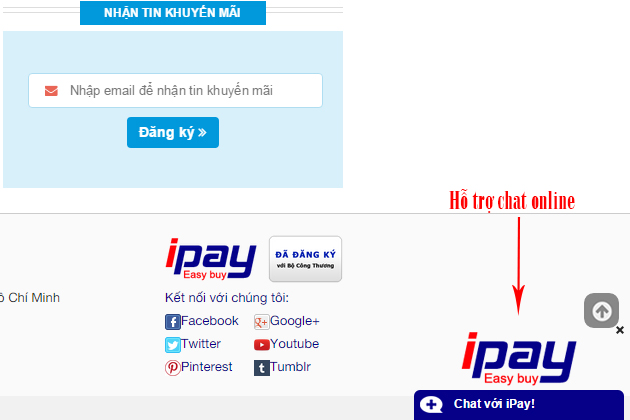 Hỗ trợ chát online